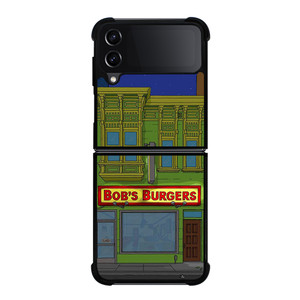 BOB'S BURGERS OUTLET CARTOON Samsung Galaxy Z Flip 4 Case Cover BOB'S BURGERS OUTLET CARTOON Samsung Galaxy Z Flip 4 Case Cover