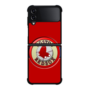 BOSTON RED SOX RED EMBLEM Samsung Galaxy Z Flip 4 Case Cover BOSTON RED SOX RED EMBLEM Samsung Galaxy Z Flip 4 Case Cover