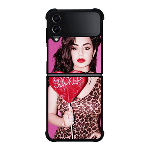 CHARLI XCX SINGER SUCKER Samsung Galaxy Z Flip 4 Case Cover CHARLI XCX SINGER SUCKER Samsung Galaxy Z Flip 4 Case Cover