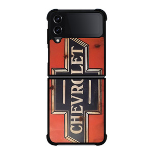 CHEVROLET RUSTY VINTAGE LOGO Samsung Galaxy Z Flip 4 Case Cover CHEVROLET RUSTY VINTAGE LOGO Samsung Galaxy Z Flip 4 Case Cover