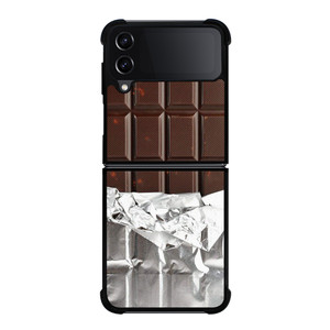 CHOCOLATE UNWRAPPED Samsung Galaxy Z Flip 4 Case Cover CHOCOLATE UNWRAPPED Samsung Galaxy Z Flip 4 Case Cover