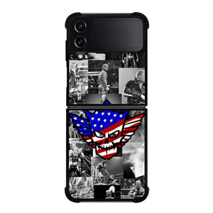 CODY RHODES WWE COLLAGE Samsung Galaxy Z Flip 4 Case Cover