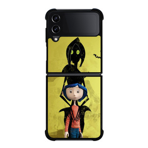 CORALINE HORROR CARTOON Samsung Galaxy Z Flip 4 Case Cover CORALINE HORROR CARTOON Samsung Galaxy Z Flip 4 Case Cover