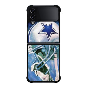 DALLAS COWBOYS HELMET FOOTBALL NFL Samsung Galaxy Z Flip 4 Case Cover