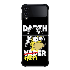 DARTH VADER HOMER SIMPSONS X STAR WARS Samsung Galaxy Z Flip 4 Case Cover
