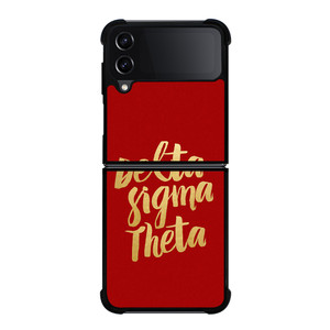 DELTA SIGMA THETA RED Samsung Galaxy Z Flip 4 Case Cover