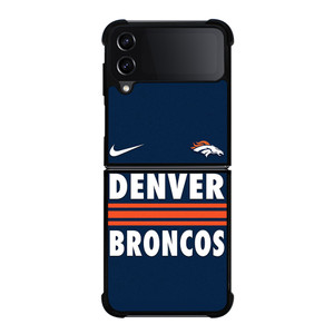 DENVER BRONCOS NIKE NFL TEAM Samsung Galaxy Z Flip 4 Case Cover