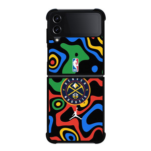 DENVER NUGGETS NBA AIR JORDAN Samsung Galaxy Z Flip 4 Case Cover DENVER NUGGETS NBA AIR JORDAN Samsung Galaxy Z Flip 4 Case Cover