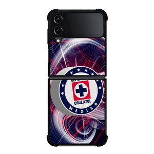 DEPORTIVO CRUZ AZUL MEXICO ABSTRACT LOGO Samsung Galaxy Z Flip 4 Case Cover