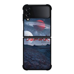 DIAMOND SUPPLY CO SPACE LOGO Samsung Galaxy Z Flip 4 Case Cover