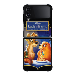 DISNEY LADY AND THE TRAMP CARTOON Samsung Galaxy Z Flip 4 Case Cover