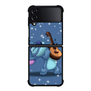 DISNEY STICH PLAYING GUITAR Samsung Galaxy Z Flip 4 Case Cover