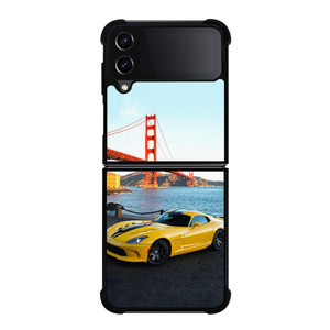 DODGE VIPER GOLDEN BRIDGE Samsung Galaxy Z Flip 4 Case Cover DODGE VIPER GOLDEN BRIDGE Samsung Galaxy Z Flip 4 Case Cover