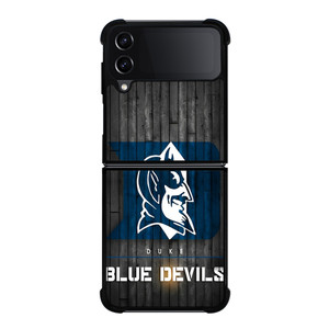DUKE BLUE DEVILS BASKETBALL WOODEN LOGO Samsung Galaxy Z Flip 4 Case Cover DUKE BLUE DEVILS BASKETBALL WOODEN LOGO Samsung Galaxy Z Flip 4 Case Cover