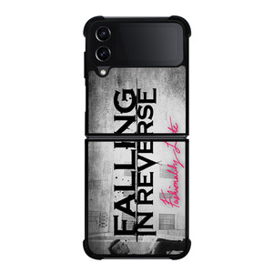 FALLING IN REVERSE FASHIONALLY LATE Samsung Galaxy Z Flip 4 Case Cover FALLING IN REVERSE FASHIONALLY LATE Samsung Galaxy Z Flip 4 Case Cover