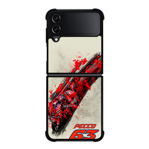 FRANCESCO BAGNAIA PECCO 63 MOTO GP Samsung Galaxy Z Flip 4 Case Cover