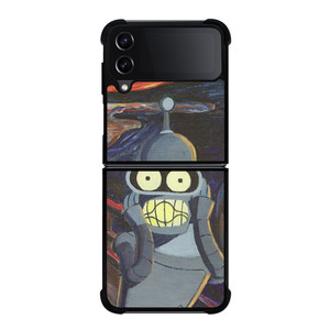 FUTURAMA BENDER CARTOON ART Samsung Galaxy Z Flip 4 Case Cover FUTURAMA BENDER CARTOON ART Samsung Galaxy Z Flip 4 Case Cover