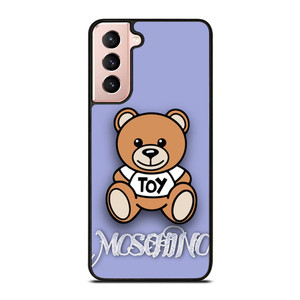 MOSCHINO TOY PURPLE  Samsung Galaxy S21 Case Cover MOSCHINO TOY PURPLE  Samsung Galaxy S21 Case Cover