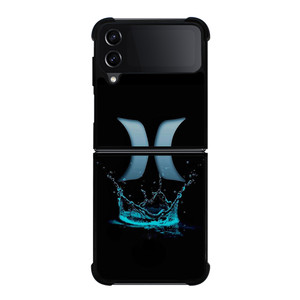 HURLEY SPLASHED EMBLEM Samsung Galaxy Z Flip 4 Case Cover