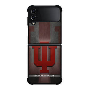 INDIANA HOOSIERS BASKETBALL METAL LOGO Samsung Galaxy Z Flip 4 Case Cover