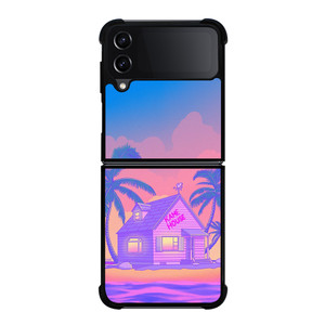 KAME HOUSE DRAGON BALL ILLUSTRATION Samsung Galaxy Z Flip 4 Case Cover KAME HOUSE DRAGON BALL ILLUSTRATION Samsung Galaxy Z Flip 4 Case Cover