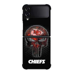 KANSAS CITY CHIEFS THE PUNISHER LOGO Samsung Galaxy Z Flip 4 Case Cover