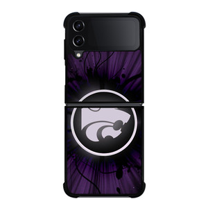 KANSAS STATE WILDCATS ICON Samsung Galaxy Z Flip 4 Case Cover