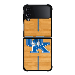 KENTUCKY WILDCATS BASKETBALL WOOD SYMBOL Samsung Galaxy Z Flip 4 Case Cover