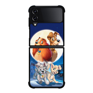LADY AND THE TRAMP CARTOON DISNEY Samsung Galaxy Z Flip 4 Case Cover