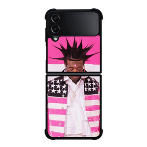 LIL UZI VERT RAPPER PINK TAPE 2 Samsung Galaxy Z Flip 4 Case Cover