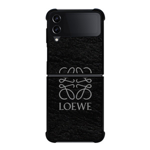 LOEWE LEATHER LOGO Samsung Galaxy Z Flip 4 Case Cover LOEWE LEATHER LOGO Samsung Galaxy Z Flip 4 Case Cover
