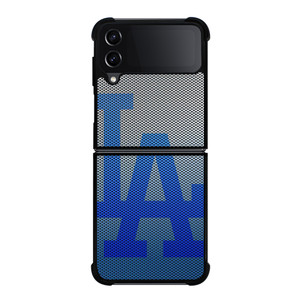 LOS ANGELES DODGERS METAL CARBON Samsung Galaxy Z Flip 4 Case Cover