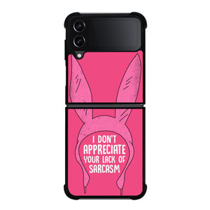 LOUISE BELCHER BOB'S BURGERS QUOTES Samsung Galaxy Z Flip 4 Case Cover