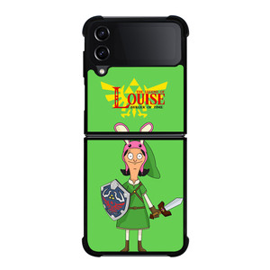 LOUISE BELCHER BOB'S BURGERS THE LEGEND OF ZELDA Samsung Galaxy Z Flip 4 Case Cover