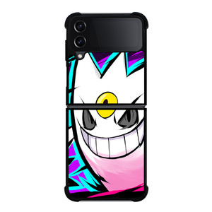 MEGA GENGAR POKEMON Samsung Galaxy Z Flip 4 Case Cover MEGA GENGAR POKEMON Samsung Galaxy Z Flip 4 Case Cover