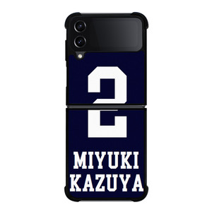 MIYUKI KAZUYA DIAMOND NO ACE BASEBALL Samsung Galaxy Z Flip 4 Case Cover