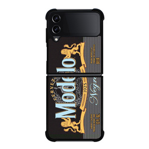MODELO CERVEZA NEGRO LABEL Samsung Galaxy Z Flip 4 Case Cover