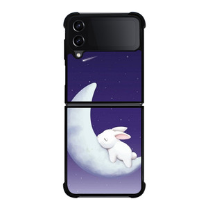 MOON BUNNY LOVELY Samsung Galaxy Z Flip 4 Case Cover