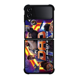 MY DAD THE BOUNTY HUNTER CARTOON 2 Samsung Galaxy Z Flip 4 Case Cover