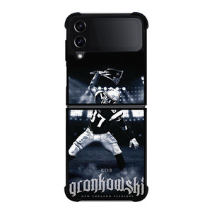 NEW ENGLAND PATRIOT ROB GRONKOWSKI FOOTBALL Samsung Galaxy Z Flip 4 Case Cover