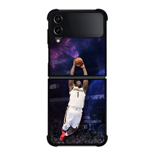 NEW ORLEANS PELICANS ZION WILLIAMSON BASKETBALL Samsung Galaxy Z Flip 4 Case Cover