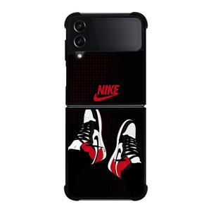 NIKE AIR JORDAN RETRO 1 RED Samsung Galaxy Z Flip 4 Case Cover