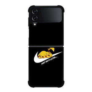 NIKE PIKACHU POKEMON JUST DO IT Samsung Galaxy Z Flip 4 Case Cover