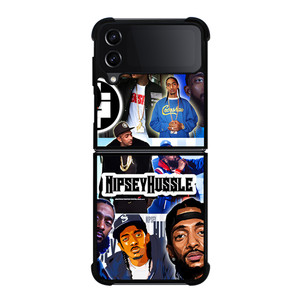 NIPSEY HUSSLE RAPPER COLLAGE Samsung Galaxy Z Flip 4 Case Cover NIPSEY HUSSLE RAPPER COLLAGE Samsung Galaxy Z Flip 4 Case Cover