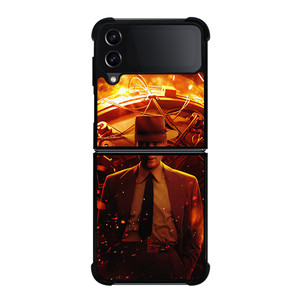 OPPENHEIMER CILLIAN MURPHY POSTER Samsung Galaxy Z Flip 4 Case Cover