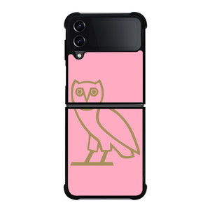 PINK OVOXO DRAKE LOGO Samsung Galaxy Z Flip 4 Case Cover