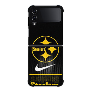 PITTSBURGH STEELERS CARBON NIKE Samsung Galaxy Z Flip 4 Case Cover PITTSBURGH STEELERS CARBON NIKE Samsung Galaxy Z Flip 4 Case Cover