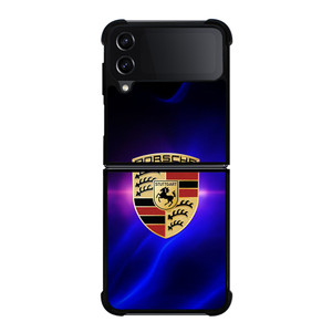 PORSCHE GRADIENT EMBLEM Samsung Galaxy Z Flip 4 Case Cover