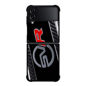 RANGE ROVER SVR LOGO CARBON Samsung Galaxy Z Flip 4 Case Cover