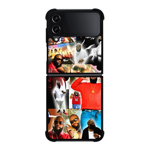 RICK ROSS RAPPER COLLAGE Samsung Galaxy Z Flip 4 Case Cover